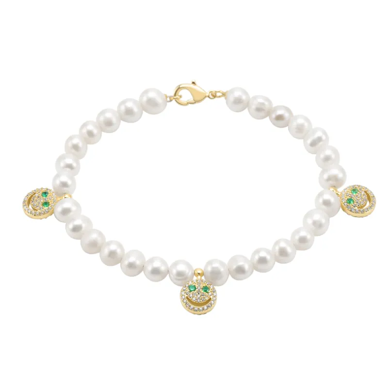 THE ROUND PEARL BRACELET sold by Lisa Gozlan