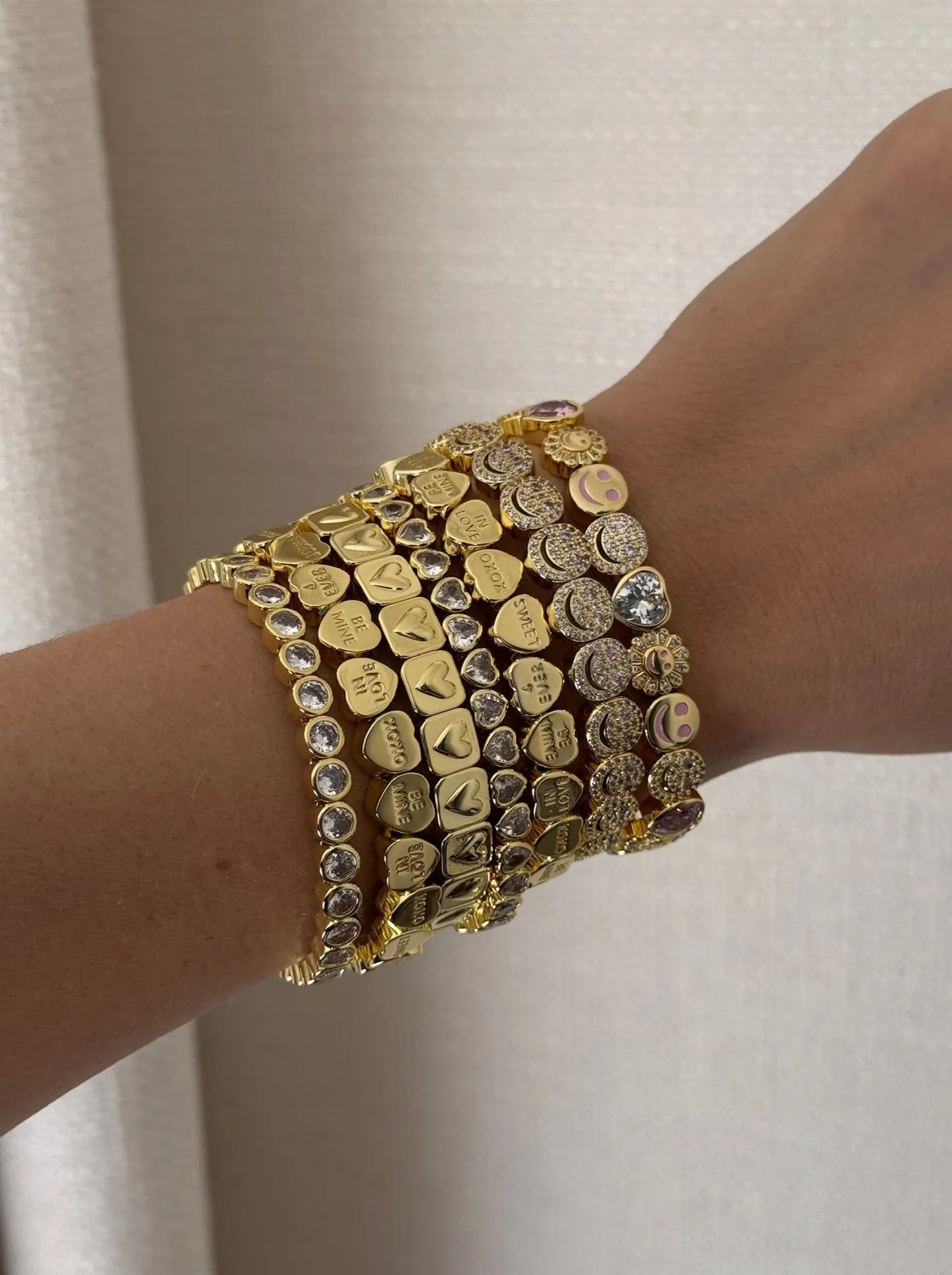 THE SWEETHEART BRACELET sold by Lisa Gozlan product image thumbnail 4