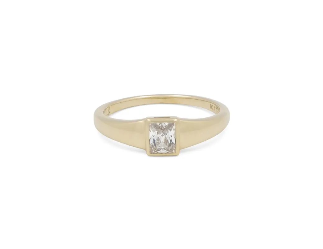 THE SQUARE DOME RING sold by Lisa Gozlan