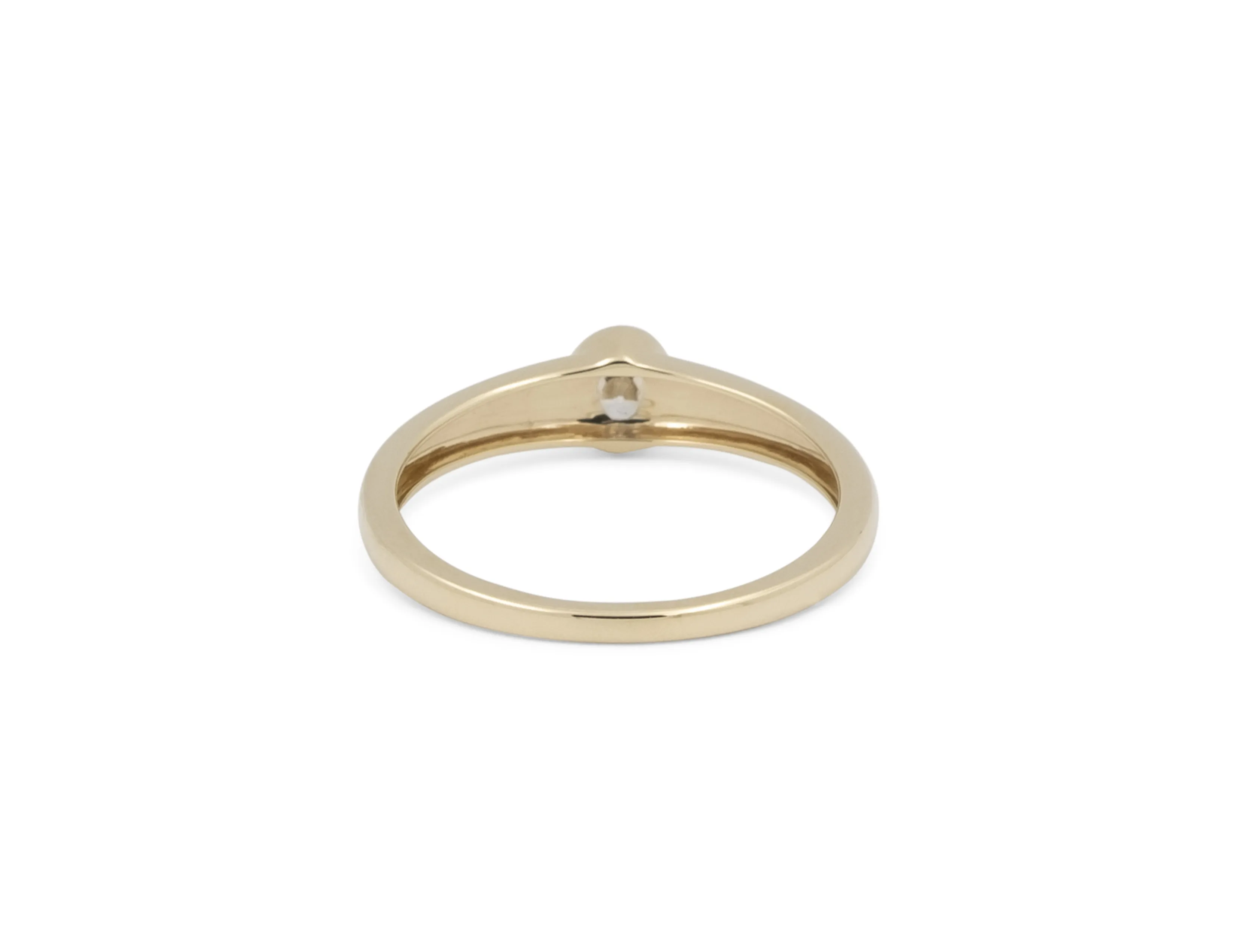 THE MINI OVAL DOME RING sold by Lisa Gozlan product image thumbnail 3