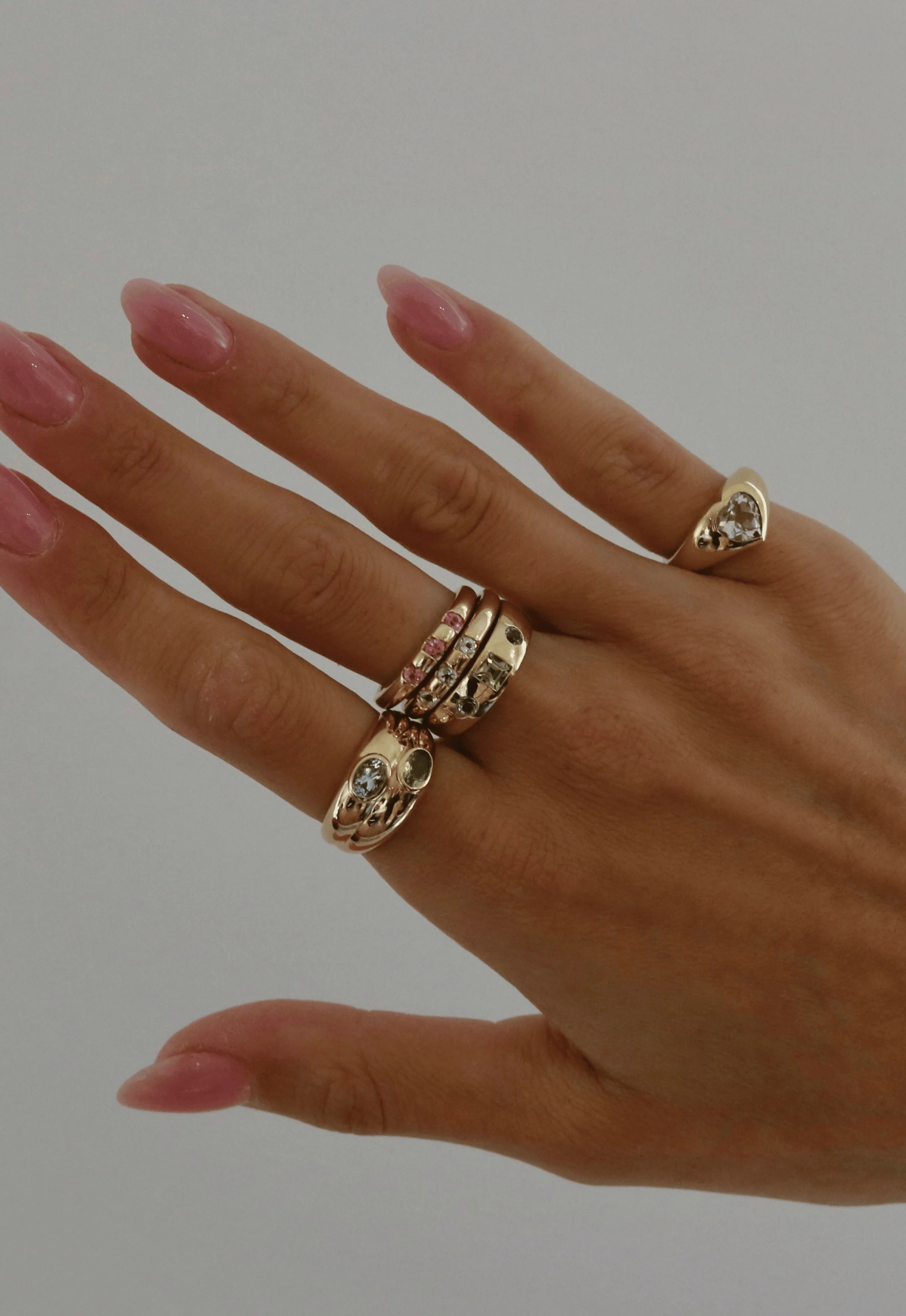 THE MULTI-STONE RING sold by Lisa Gozlan product image thumbnail 4