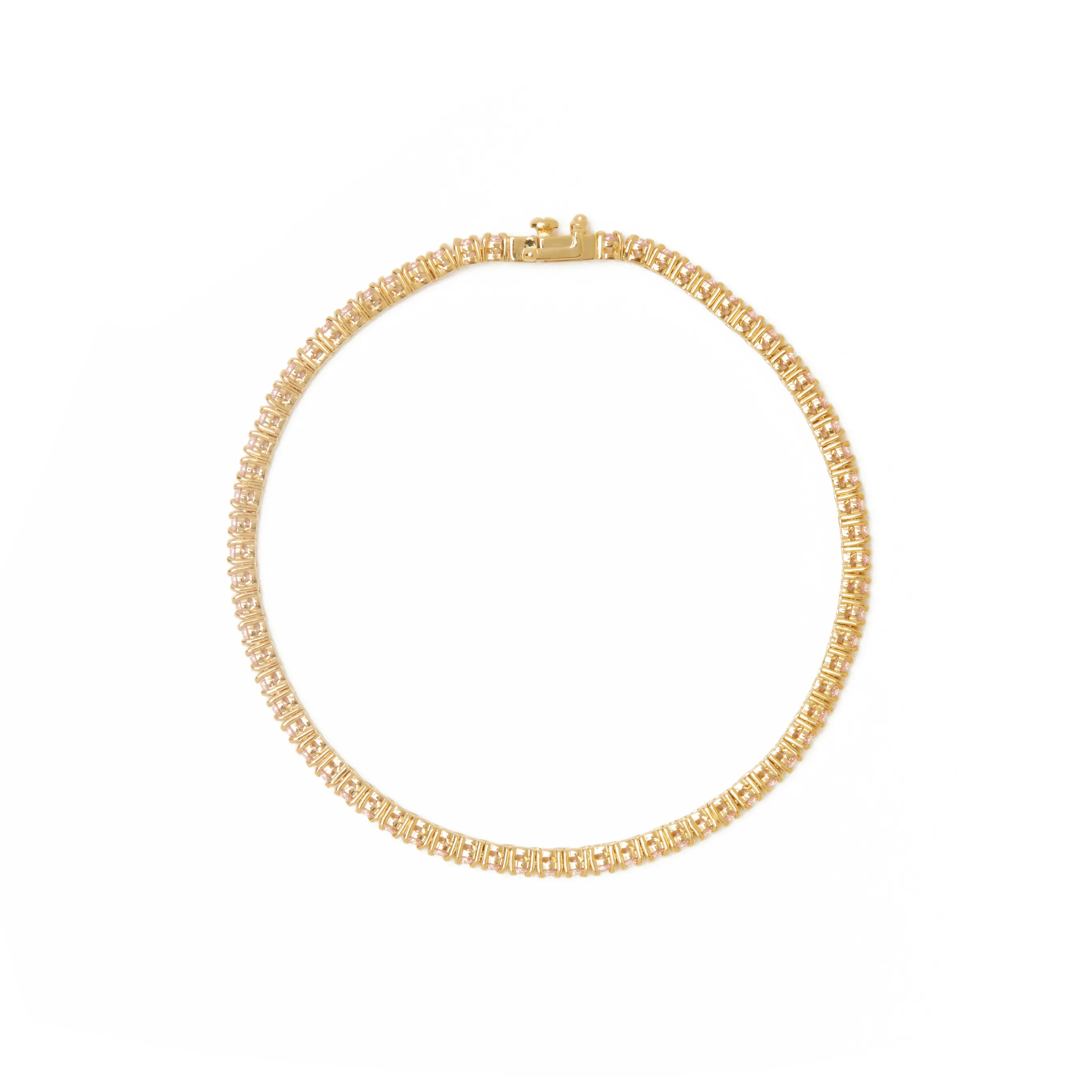 THE CLASSIC 2MM TENNIS BRACELET sold by Lisa Gozlan product image thumbnail 3