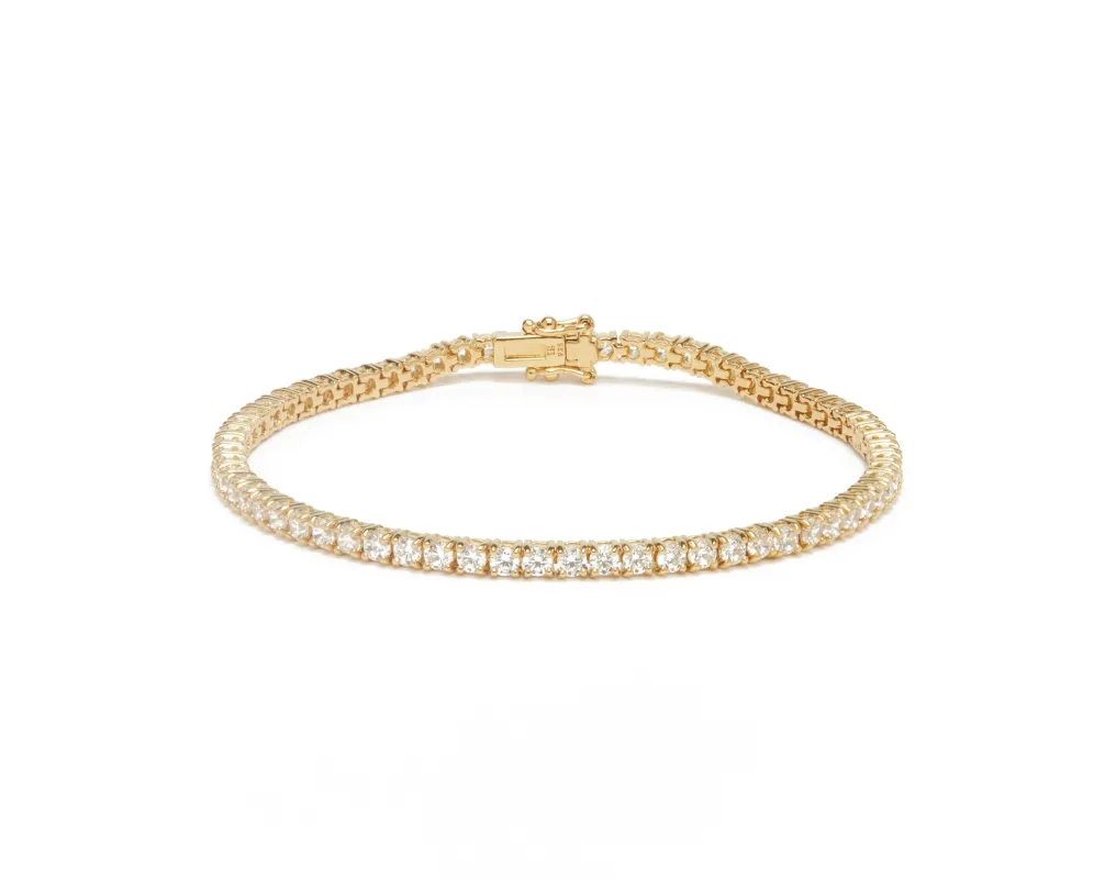 THE CLASSIC 2.5MM TENNIS BRACELET sold by Lisa Gozlan