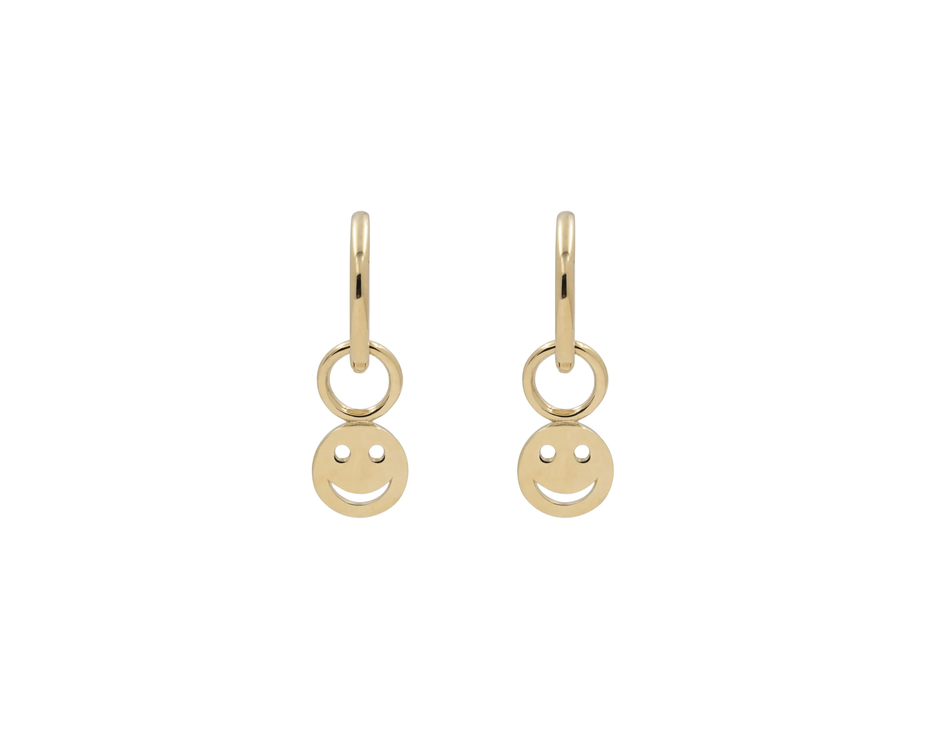 THE HAPPY FACE DROP EARRINGS sold by Lisa Gozlan