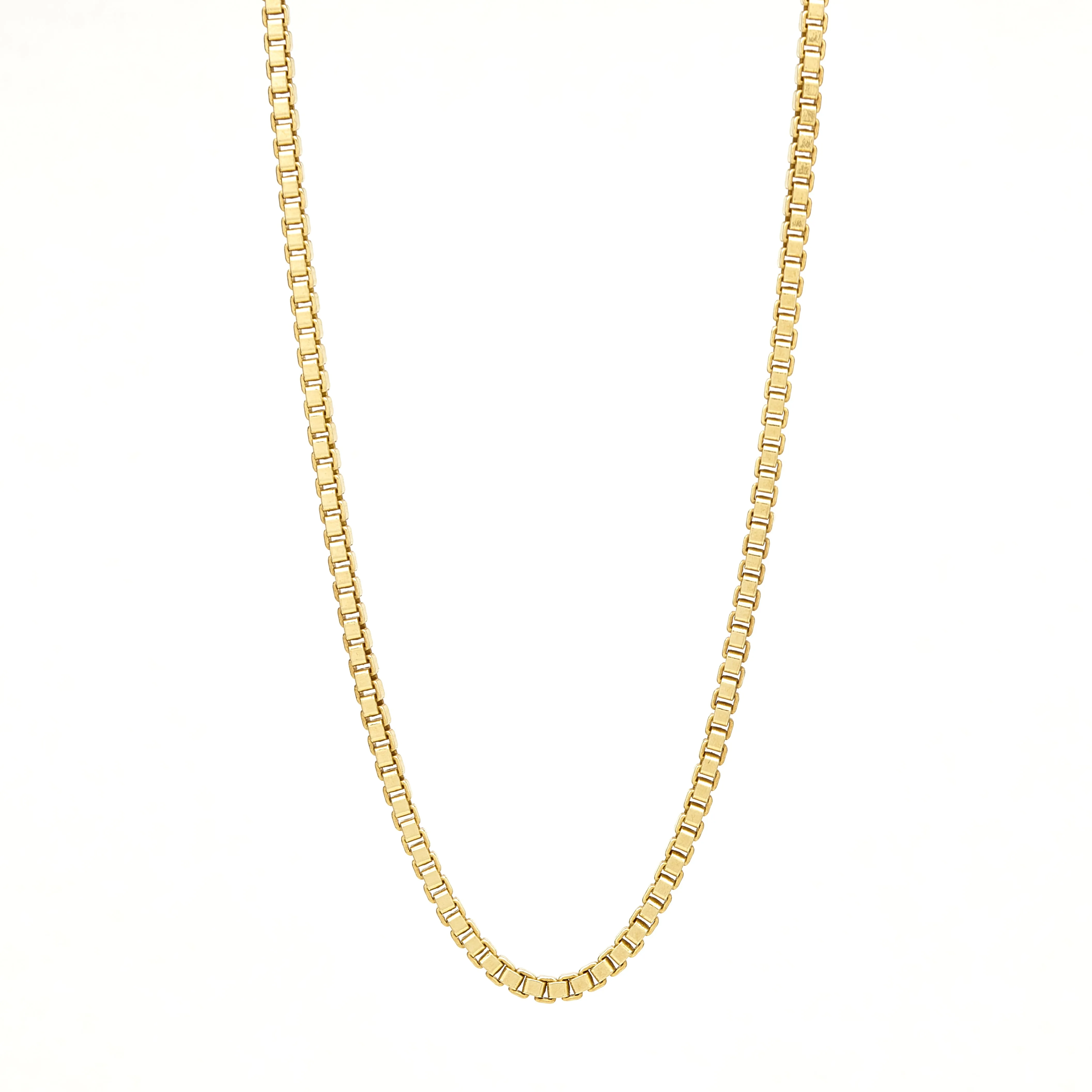 THE BOX CHAIN NECKLACE sold by Lisa Gozlan