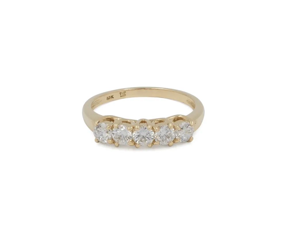 THE MULTI-ROUND CUT RING sold by Lisa Gozlan