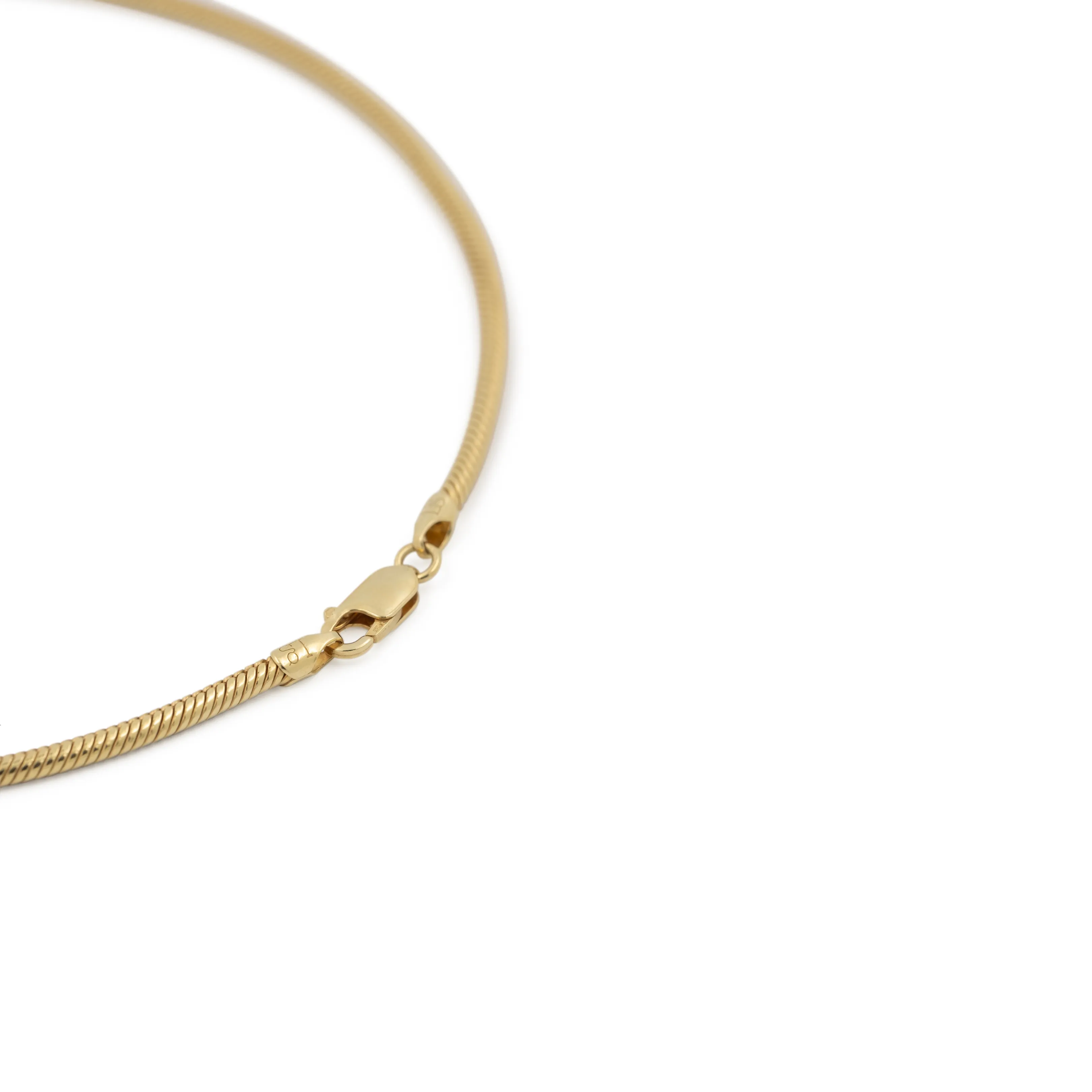 THE SNAKE CHAIN NECKLACE sold by Lisa Gozlan product image thumbnail 2