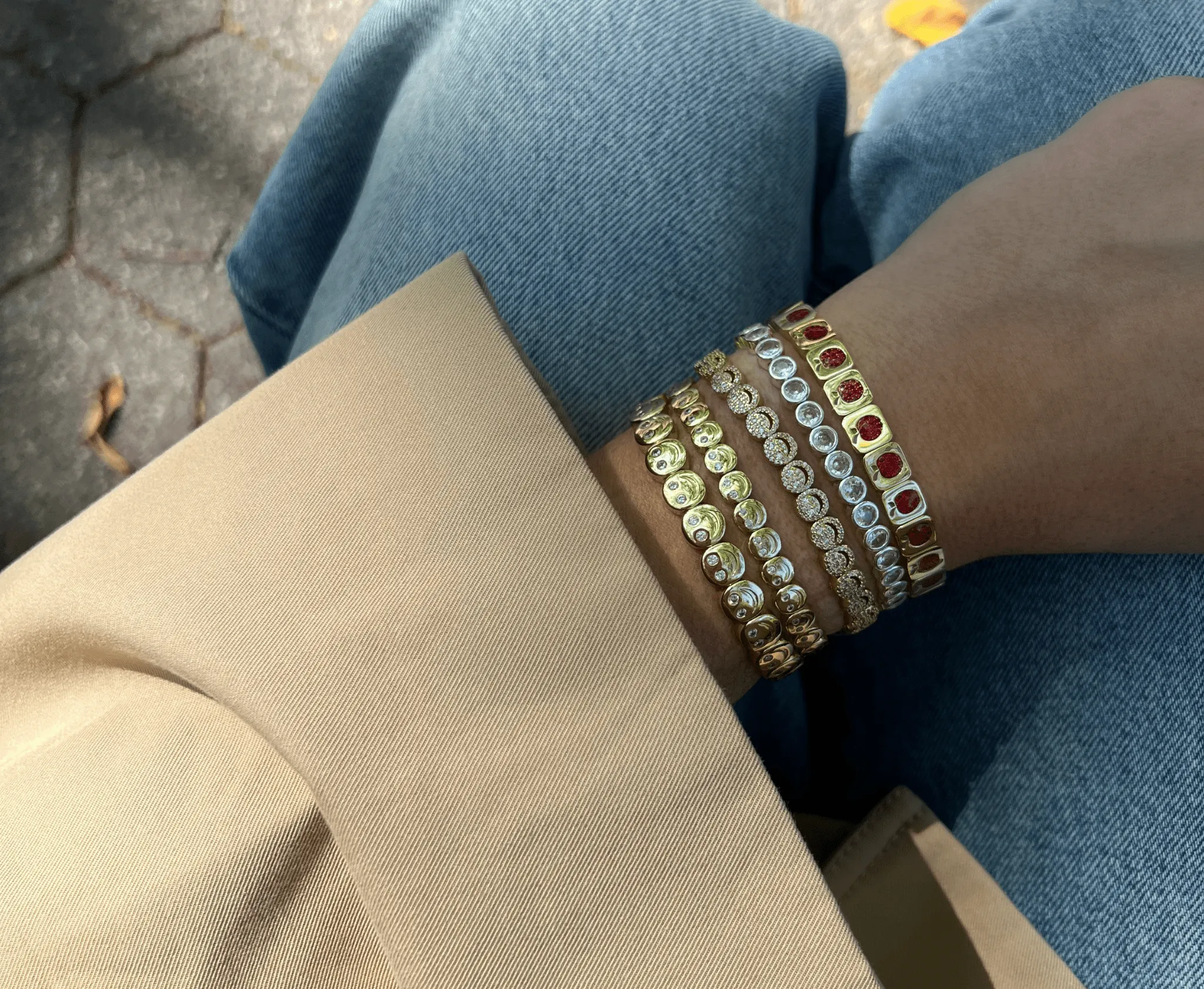 THE APPLE BRACELET sold by Lisa Gozlan product image thumbnail 4