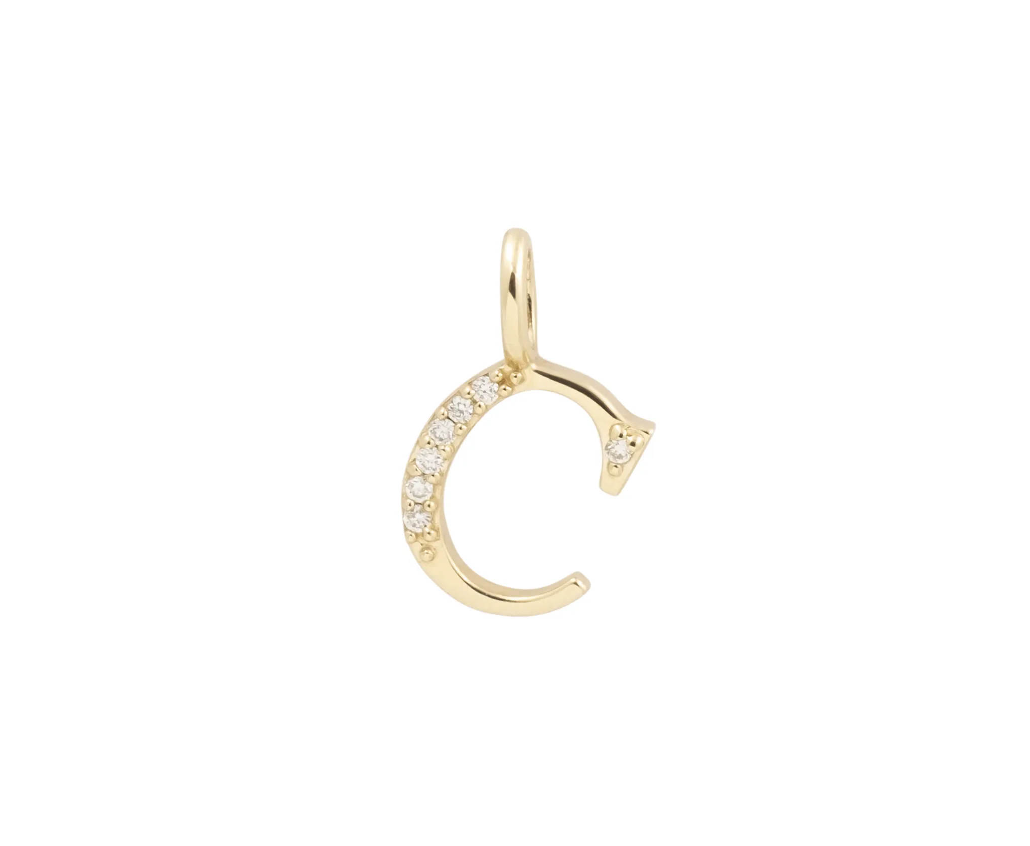 THE LETTER PENDANT sold by Lisa Gozlan product image thumbnail 5