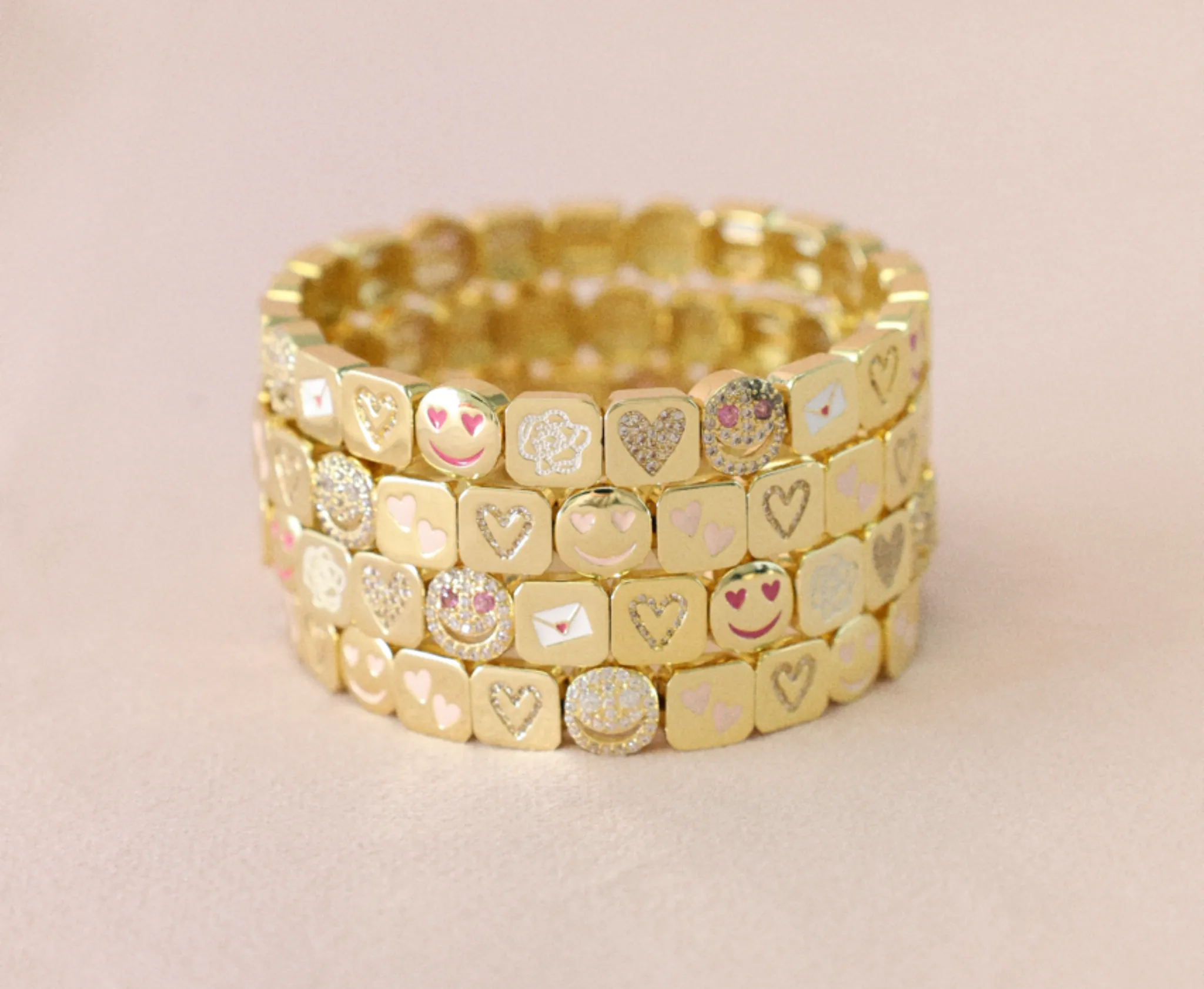 THE LOVE LETTER BRACELET sold by Lisa Gozlan product image thumbnail 4