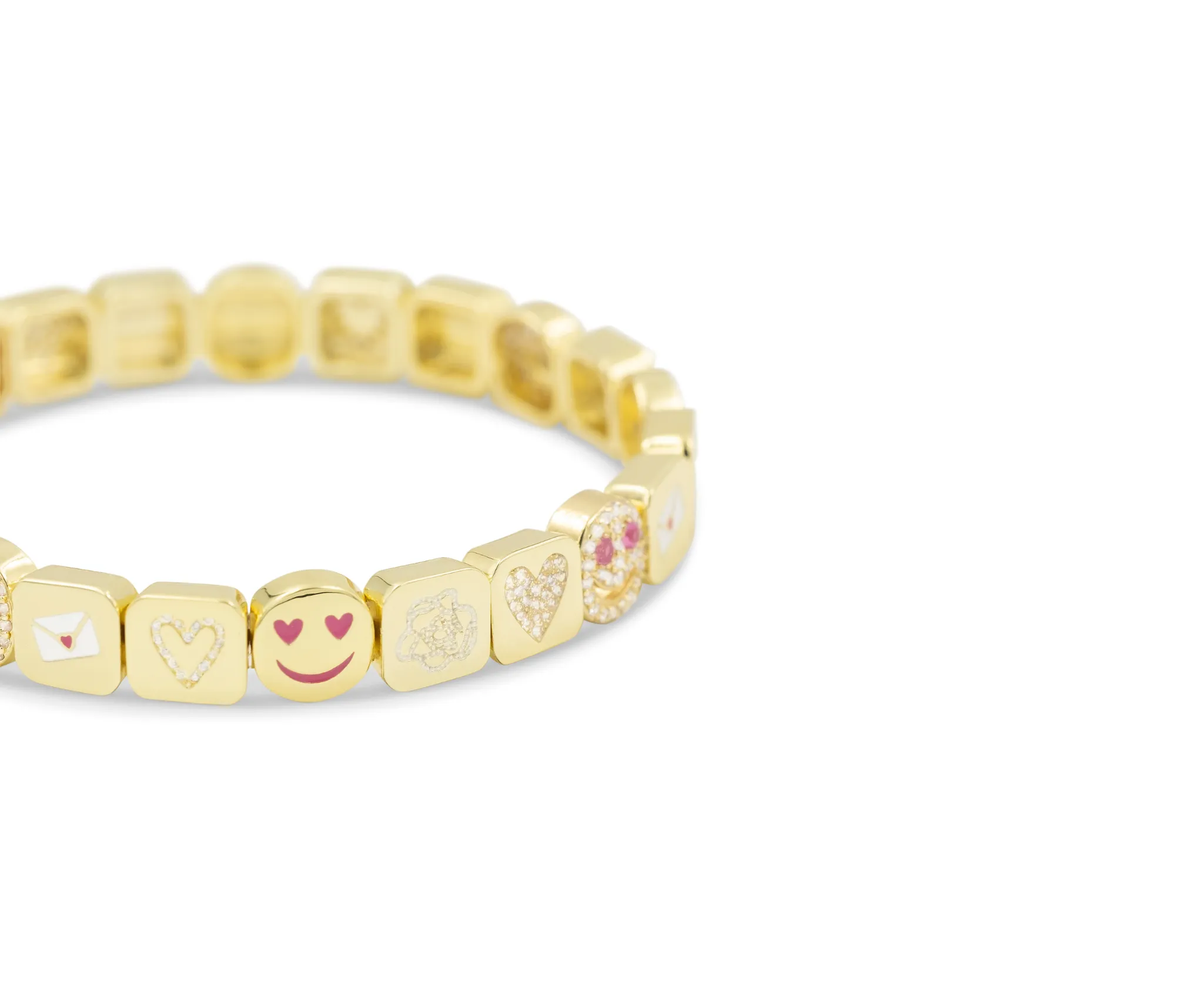 THE LOVE LETTER BRACELET sold by Lisa Gozlan product image thumbnail 2