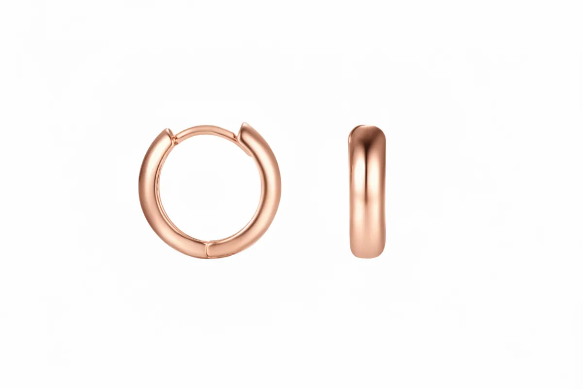 THE CLASSIC HUGGIES - ROSE GOLD made by Lisa Gozlan