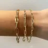 THE LARGE PAPERCLIP BRACELET sold by Lisa Gozlan