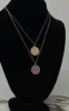 THE SEMI PAVÉ HAPPY FACE PENDANT sold by Lisa Gozlan
