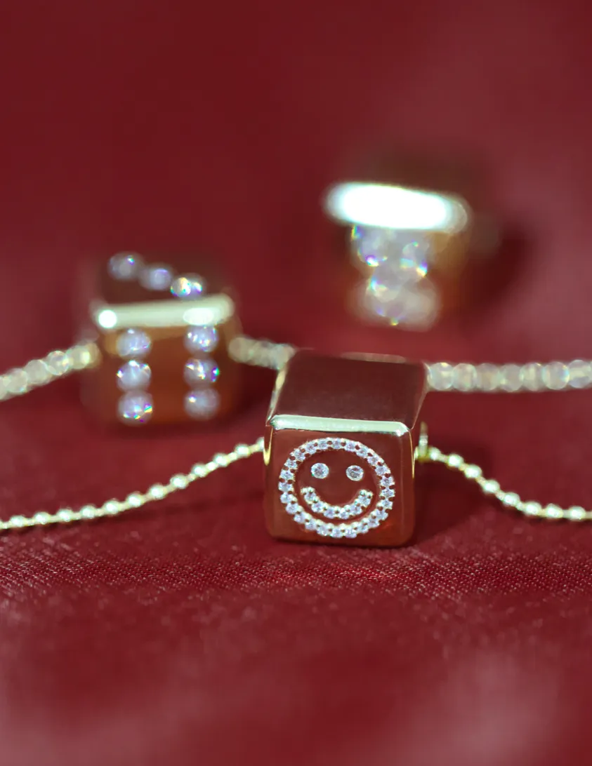 THE HAPPY GO LUCKY NECKLACE sold by Lisa Gozlan product image thumbnail 4