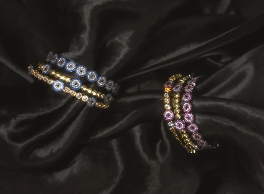 THE EVIL EYE TRIO sold by Lisa Gozlan