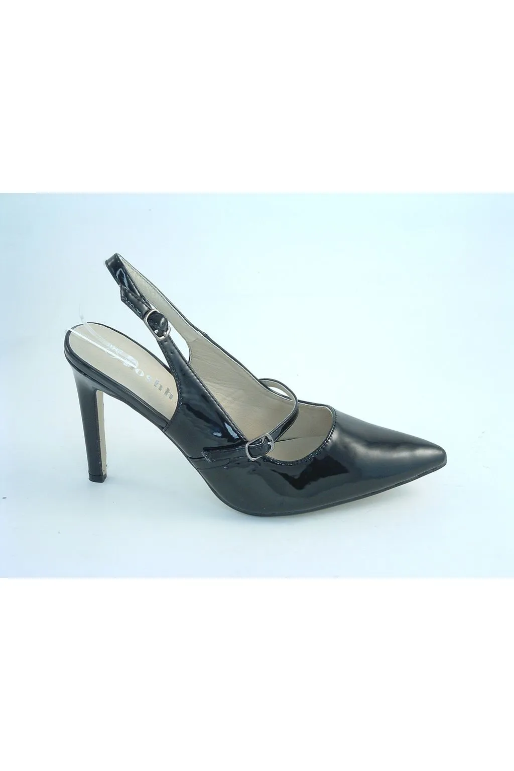 Glitz Shoes Divine Black Patent Shoes sold by Goddiva product image thumbnail 5