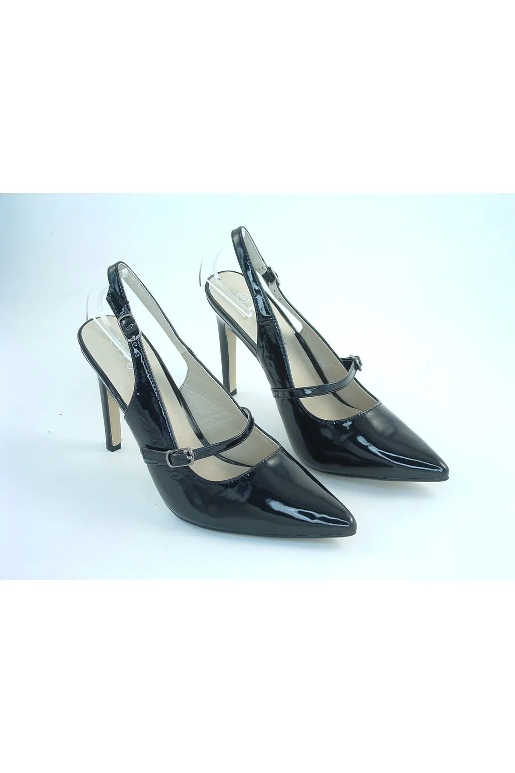 Glitz Shoes Divine Black Patent Shoes sold by Goddiva product image thumbnail 2