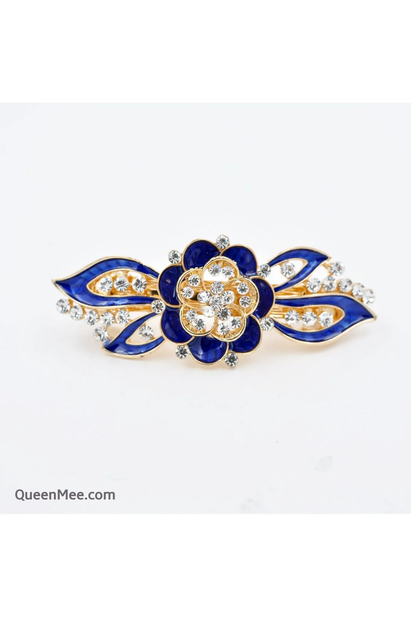 Flower Hair Clip In Enamel by QueenMee Accessories sold by Goddiva product image thumbnail 5