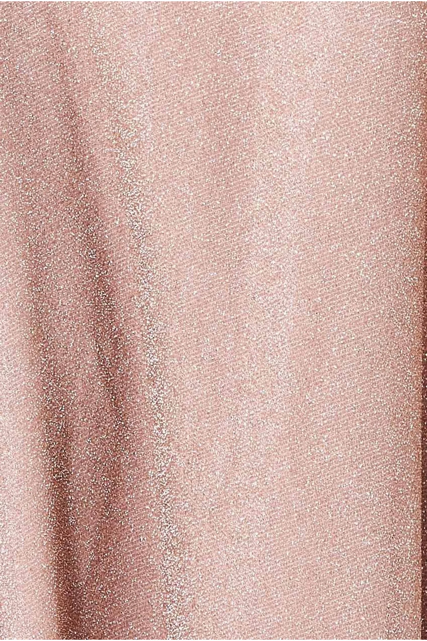 Goddiva Crossover Lurex Glitter Maxi Dress - Nude sold by Goddiva product image thumbnail 4