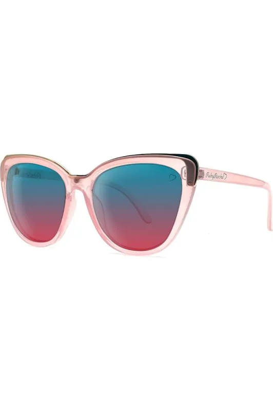 Ruby Rocks Roseanne Cateye Sunglasses In Crystal Pink sold by Goddiva