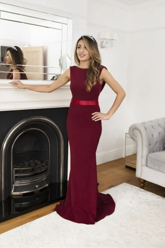 Eris Bridesmaid Maxi Fishtail Dress by Saint A made by Goddiva