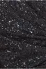Bardot Sequin Pleated Maxi Dress - Black by Goddiva sold by Goddiva