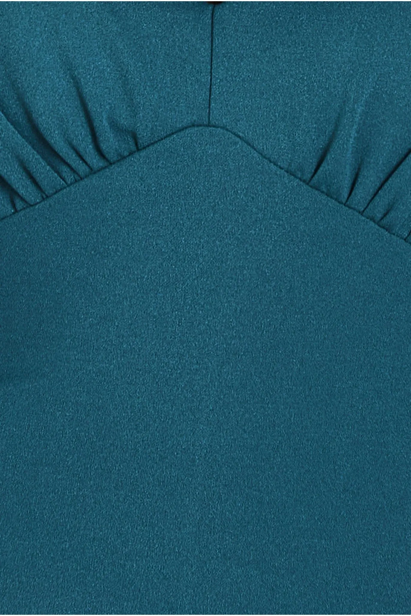 Goddiva Modesty Chiffon Thigh Split Maxi Dress - Emerald Green sold by Goddiva product image thumbnail 4