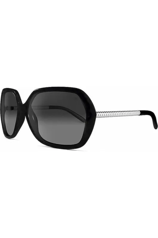 Ruby Rocks Ladies Paris Oversized Sunglasses In Black sold by Goddiva