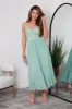 Strappy Pleated Lace Dress by Double Second sold by Goddiva