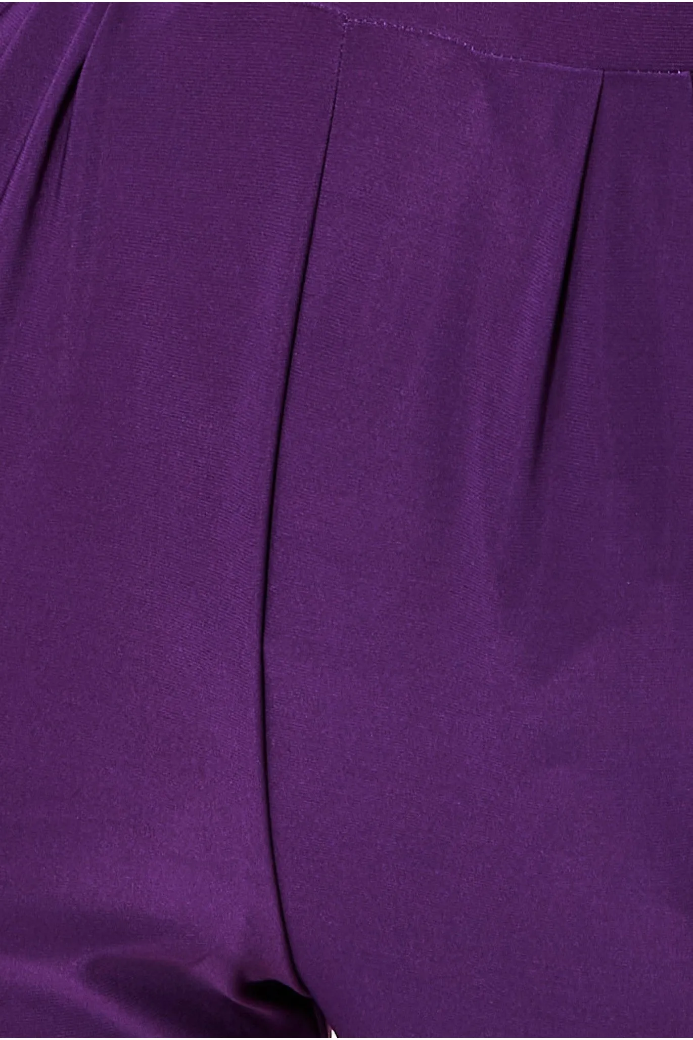Goddiva Plunging V-neck Jumpsuit - Purple sold by Goddiva product image thumbnail 4