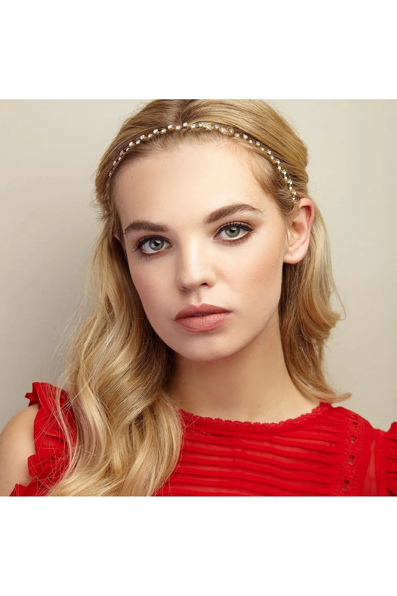 Daisy Chain Headband by QueenMee Accessories sold by Goddiva product image thumbnail 4