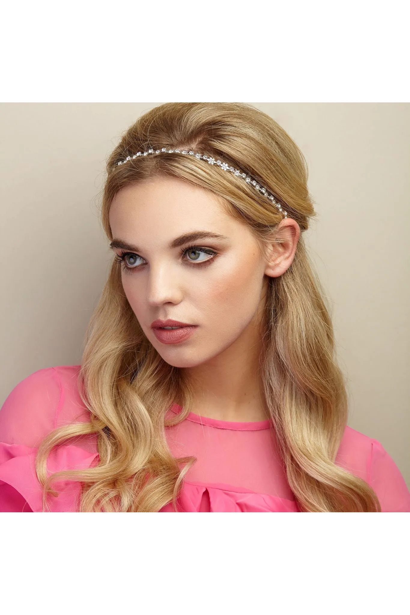 Daisy Chain Headband by QueenMee Accessories sold by Goddiva product image thumbnail 3