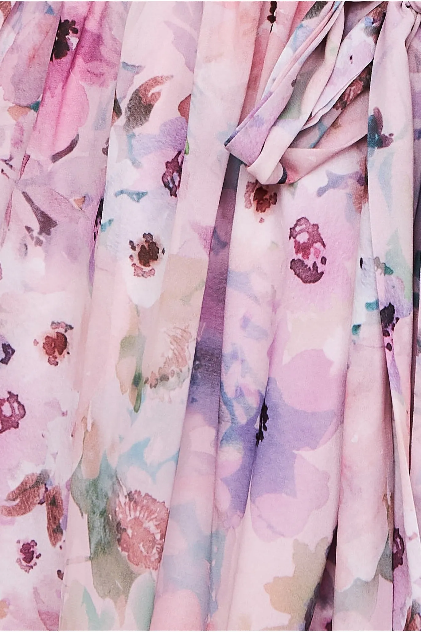 Goddiva Wrap Back Flutter Sleeve Midi - Pink sold by Goddiva product image thumbnail 5