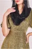 Modesty Lurex Flutter Sleeve Maxi - Gold by Goddiva sold by Goddiva