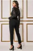 Sequin Mesh Jumpsuit - Black by Goddiva sold by Goddiva
