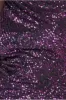 One Shoulder Asymmetric Midi Dress - Purple by Goddiva sold by Goddiva