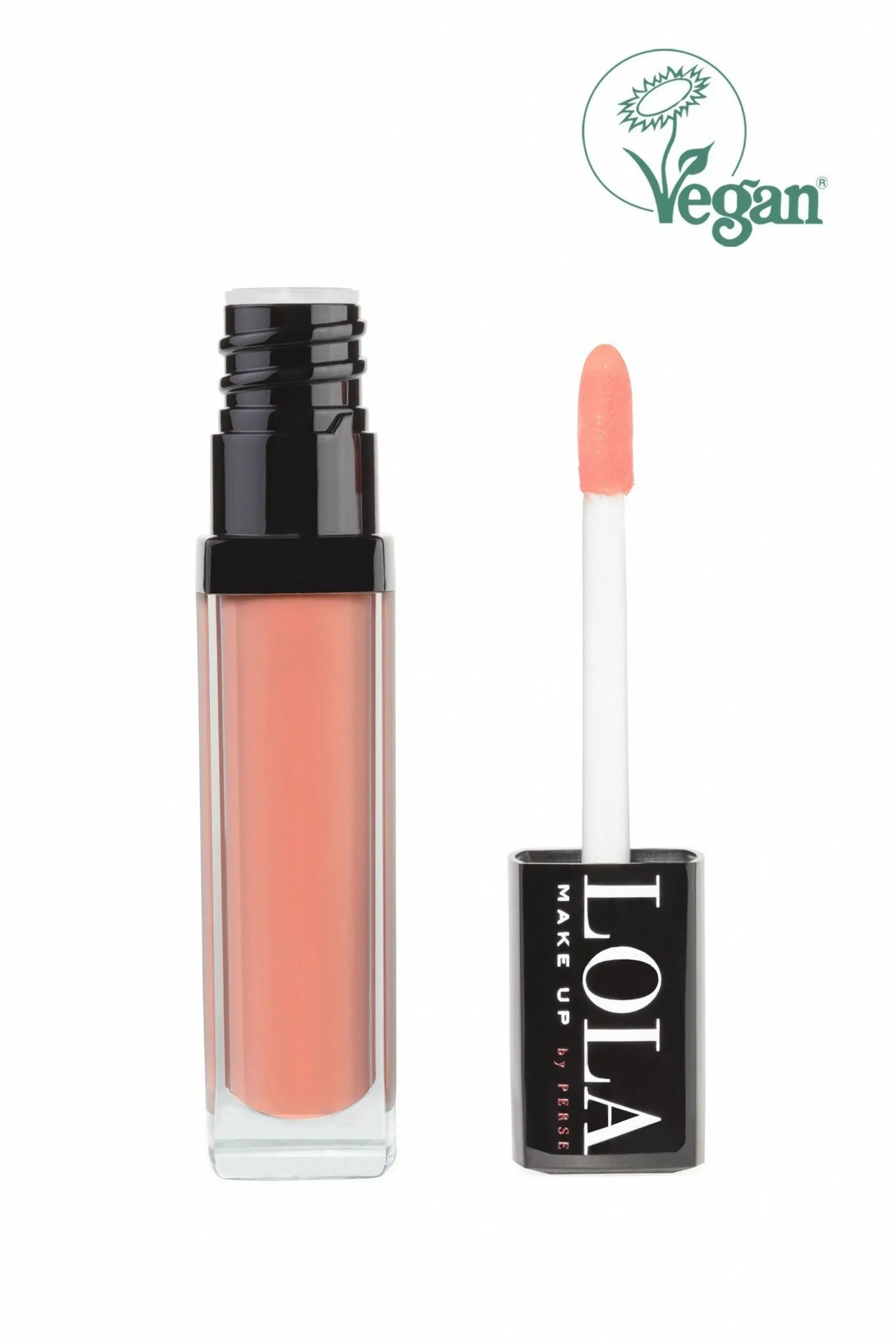 High Shine Lip Gloss - Peony Beige by Lola Make up sold by Goddiva