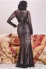 Modesty Shooting Star Maxi Dress - Black by Goddiva sold by Goddiva