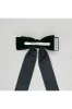 Black Velvet Hair Bow Hair Clip Alligator Clip by QueenMee Accessories sold by Goddiva