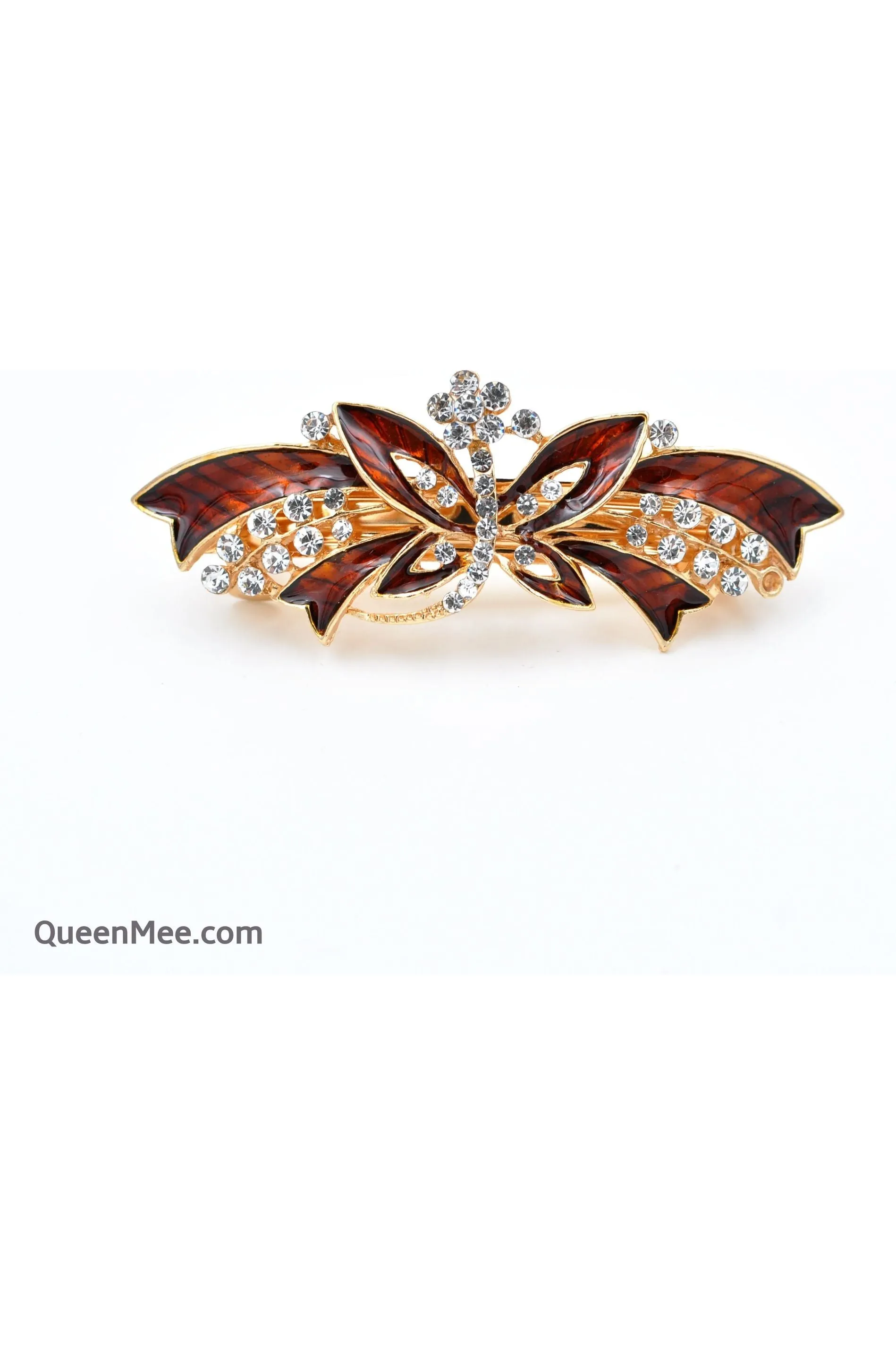 Butterfly Hair Clip With Enamel by QueenMee Accessories sold by Goddiva product image thumbnail 5