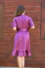 Double Second Frill Wrap Dress With Tea Sleeve sold by Goddiva