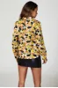 Floral Print Long Sleeve High Neck Top In Yellow by FS Collection sold by Goddiva