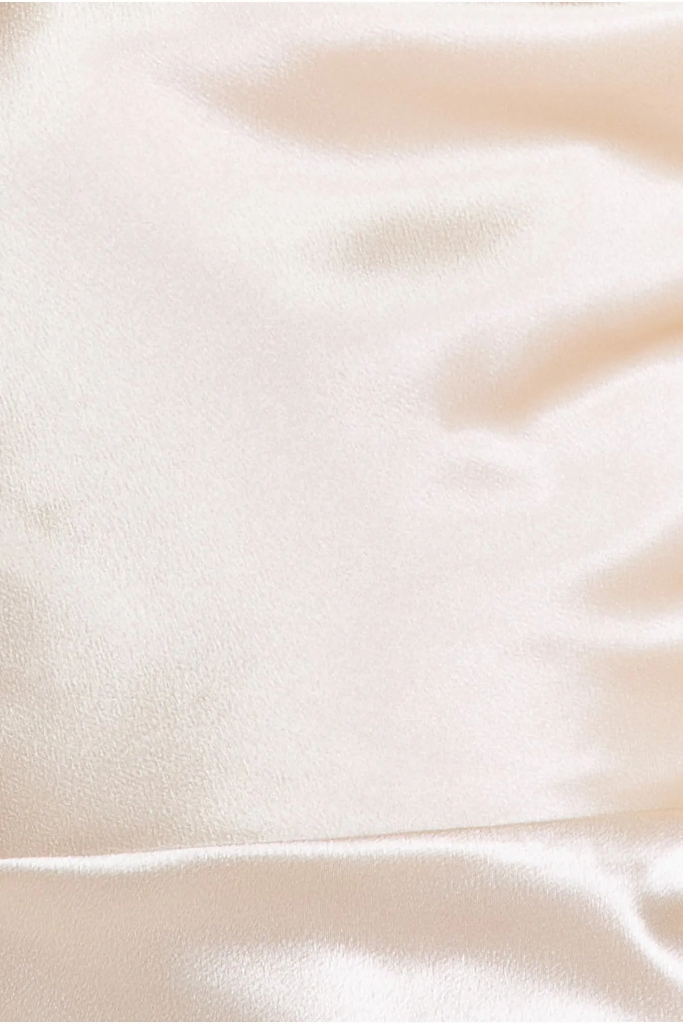 Satin Cowl Neck With Strappy Back Maxi - Champagne by Goddiva sold by Goddiva product image thumbnail 3