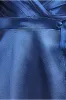 Cowl Bardot Satin Twill Maxi Dress - Navy by Goddiva sold by Goddiva