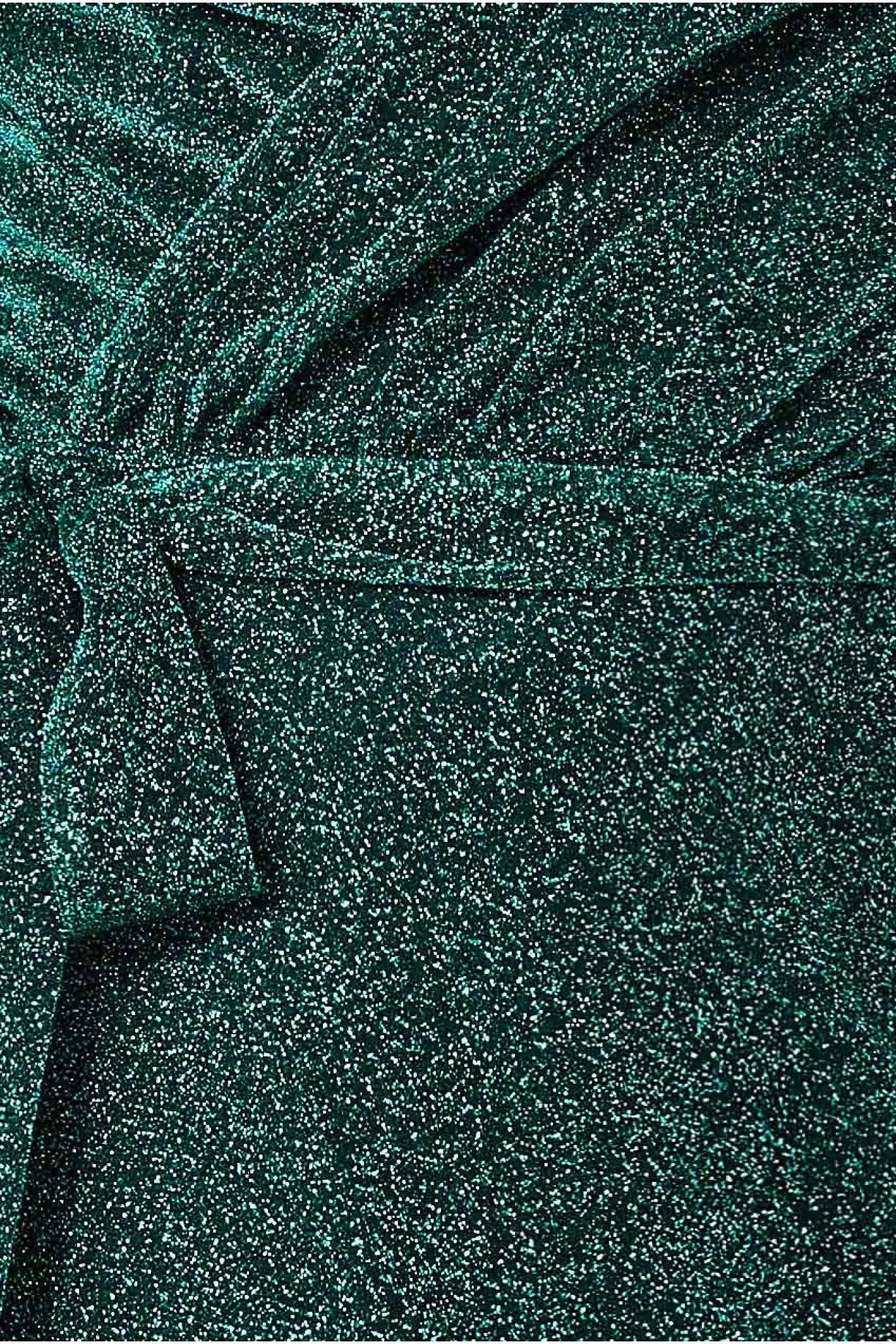 Wrap Style Spaghetti Strap Maxi With Split - Emerald by Goddiva sold by Goddiva product image thumbnail 4