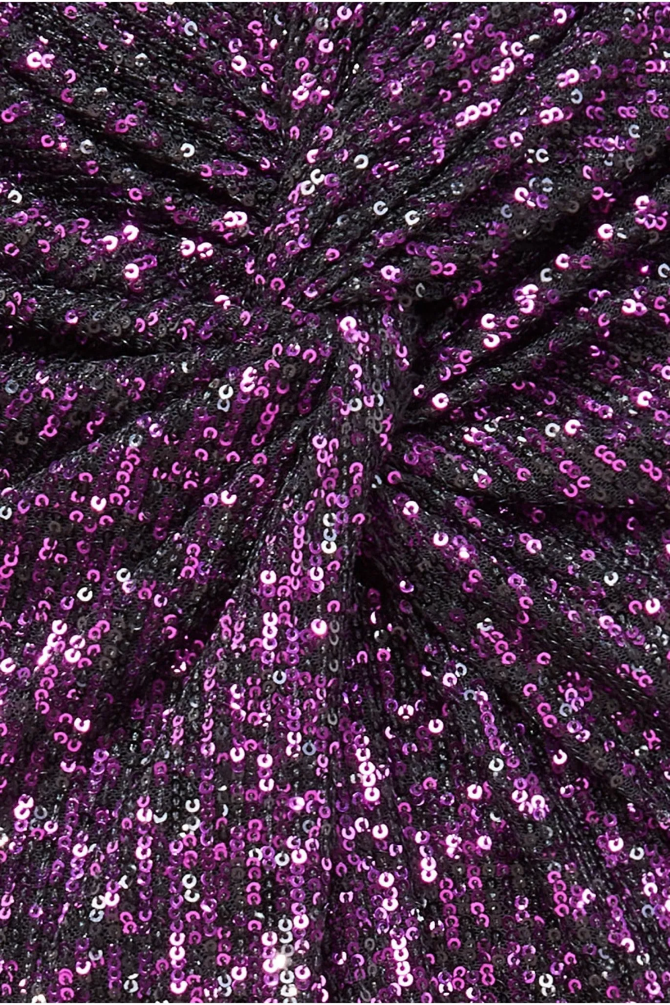 Knot Front Sequin Midi Skirt - Purple by Goddiva sold by Goddiva product image thumbnail 5
