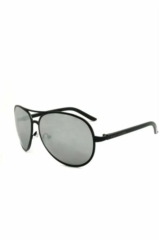 East Village Beveled Edge 'jagger' Aviator In Black sold by Goddiva