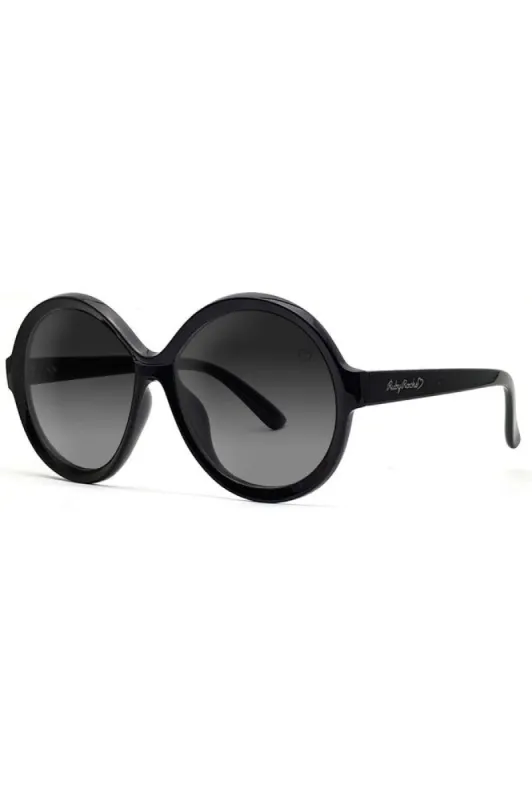 Ruby Rocks Jessica Elsie Round Sunglasses In Black sold by Goddiva
