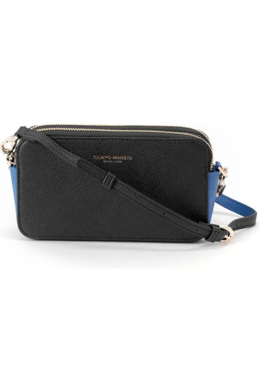 Campo Marzio Chloe Mini Bag - Black Lapis Blue sold by Goddiva